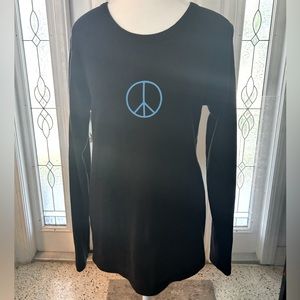 Anything is Possible ribbed peace shirt